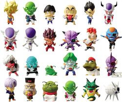 Plex Dragonball Z Kai Super Chara Hero Mini Big Head Vol 01 Set 24 New  Figure