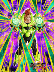 Dokkan Battle New Form and Resolve Android 16 card (DB FighterZ New Model Android 16)