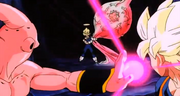 Evil Kid Buu! - Vegeta distracts Buu