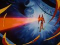 Nouva Shenron lures Goku out of hiding with his Energy Wave