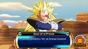 SDBH World Mission Ch2, Sub Ch1 - An Anomaly?! The Saiyans Strike! Anomalous Super Saiyan 3 Prince Vegeta IV (4-Star Boss Mission - Soul of a Prince)