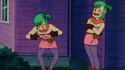 Oolong embarrasses Bulma with his perversity