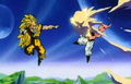 Vegeta's Respect - Goku blasts Kid Buu