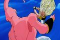 Gotenks uses a Double Axe Handle on Super Buu