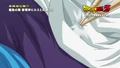 Beerus pressure point strikes Piccolo in Battle of Gods