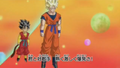 Goku and the Hero arrive