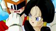 Gohan place Videl in a Full-Nelson