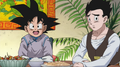 The two brothers, Goten and Gohan