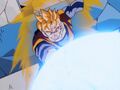 Future Gohan fires Ki Blasts in The History of Trunks