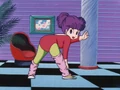 Alexi saying hi to Oolong while working out