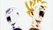 Goku y Freezer venciendo a Jiren.