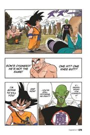 Goku faces King Piccolo