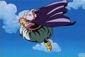 Majin Buu charges a Super Kamehameha