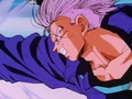 Trunks makes his way towards the battlefield