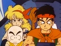 Goku's friends head towards him