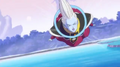 Whis flying in Battle of Gods