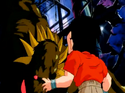 Bio-Broly targets Krillin, again