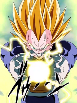 dragon ball z super vegeta final flash