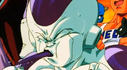 While in Hell, Frieza sticks out his tongue at Goku