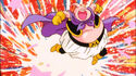 Majin Buu celebrates freedom after killing Babidi