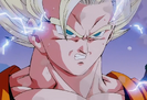 Super Saiyan 2 Goku close-up face