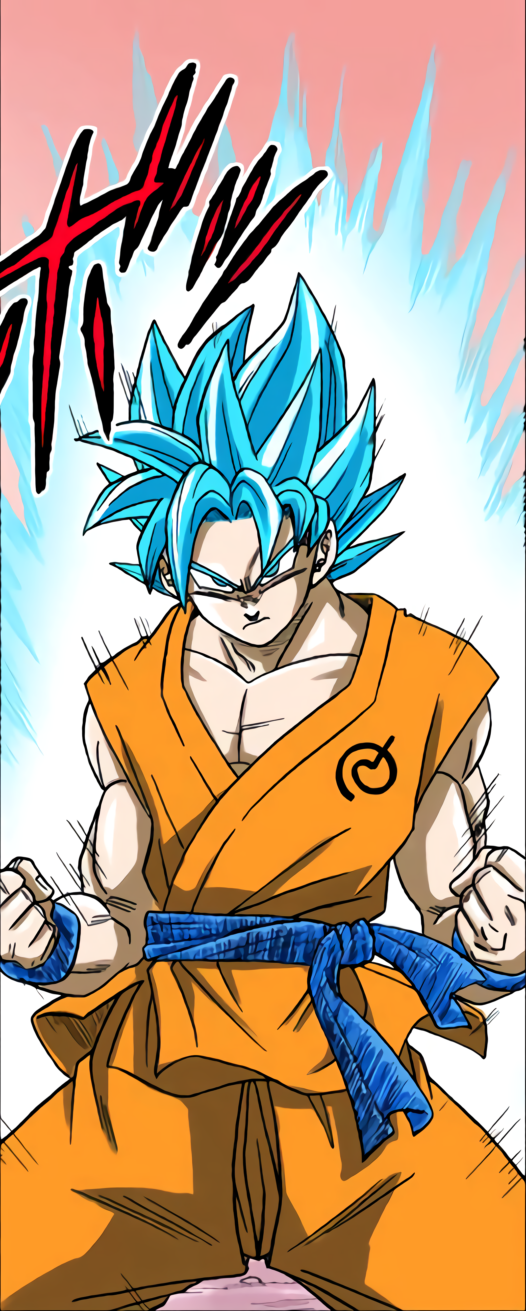 Download Cool Dragon Ball Z Vegeta Goku Blue Hair Wallpaper  Wallpaperscom