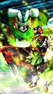 DB Legends Great Saiyaman 1 (DBL-EVT-05S) Justice Pose (Alternate Character Illustration)
