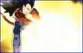 Vegeta fires his Final Shine Attack in W Bakuretsu Impact