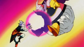 Kaio Shin vs Majin Boo