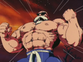 Max Power Roshi preparing to put out Fire Mountain.