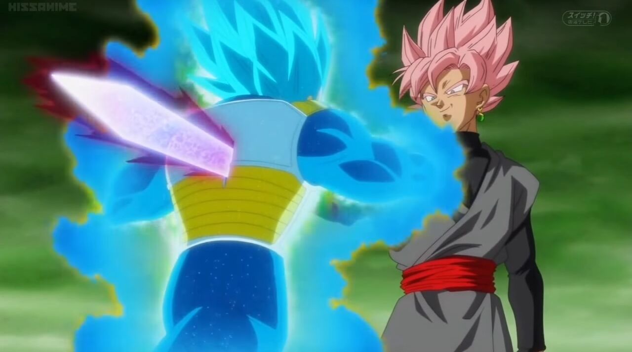 Goku Black SSJR and Zamasu From Dragon Ball Super