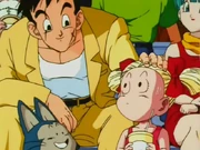 Yamcha, Pual, Bulma, e Marron no Torneio