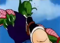 Piccolo is kicked in the face