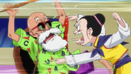 Chi-Chi atacando a Roshi