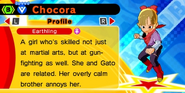Chocora's character profile in Dragon Ball Fusions