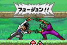 Dr. Mashirito and Piccolo fusing in Jump Super Stars