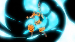 Goku asciende a un Super Saiyajin Dios (versión trailer).