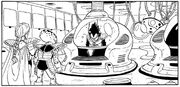 Zarbon and Appule checking on Vegeta (manga)
