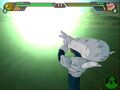 Pui Pui firing his Nice Shot in Budokai Tenkaichi 3