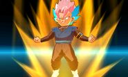 KF Goku Black (Vegito fused) in Super Saiyan Blue-Super Saiyan Rosé