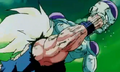 A Final Attack - Goku punches Frieza