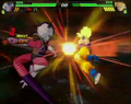 Frieza using his Punishing Rush
