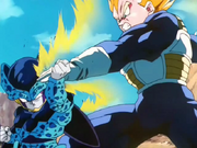 Vegeta Vs Cell Jr