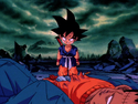 Goku crying