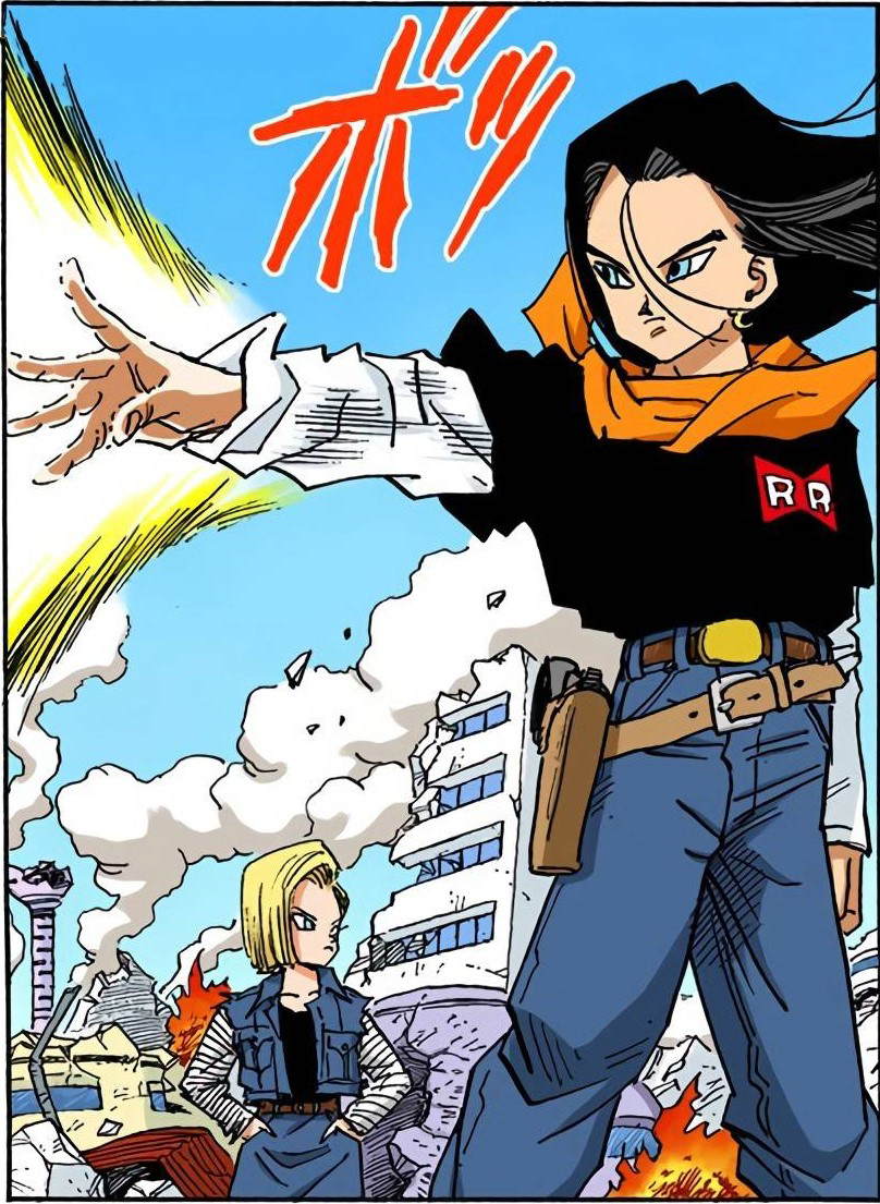 How To Draw Android 17 (Dragon Ball Super) 