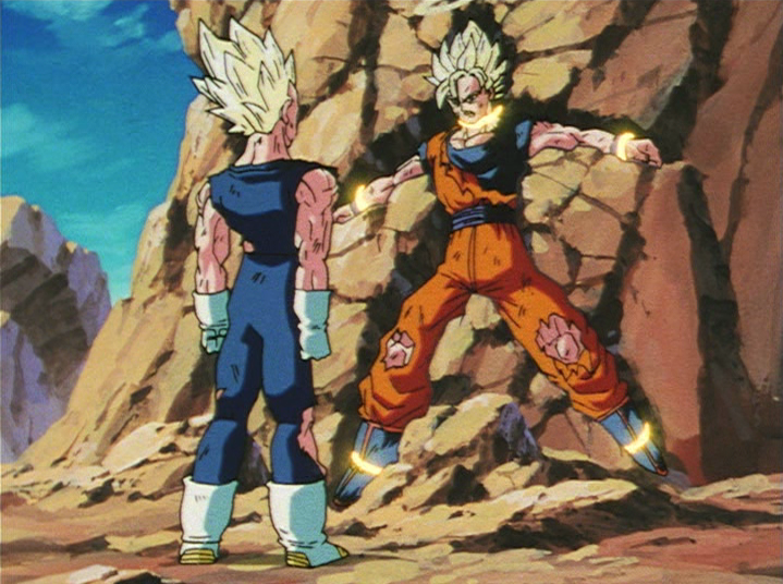 What if goku and vegeta rematch on the kamehameha vs galick gun on