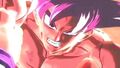 Kaio-ken Goku firing an attack