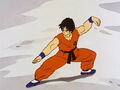 Yamcha in his fighting stance