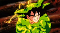 Enzymes start to burn Goku again