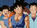 Goku is now an adult again after watching his descendant's battle